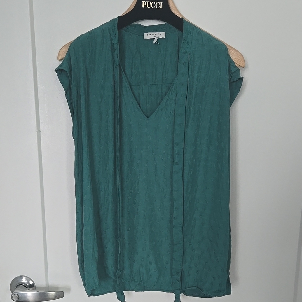 Sandro Teal Blouse for Women